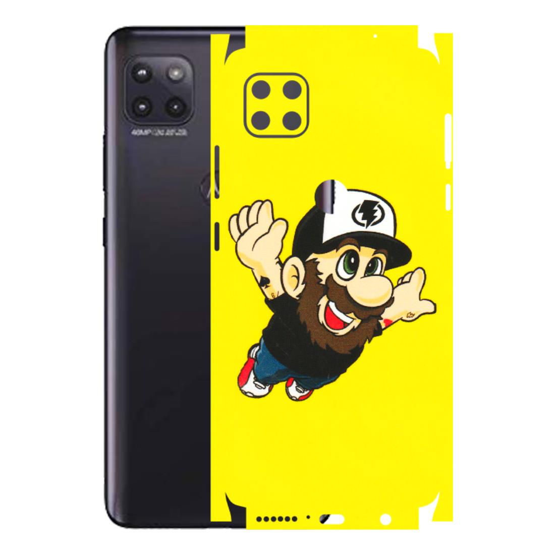 Motorola Phone Skins (All Models) - Flying Beardo - 3D Embossed Finish (L-60) Motorola Moto G (5G)