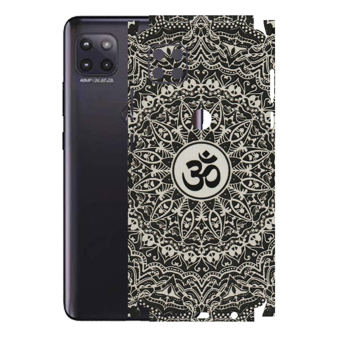 Motorola Phone Skins (All Models) - Aum Elegant Mandala - 3D Embossed Finish (L-62) Motorola Moto G (5G)