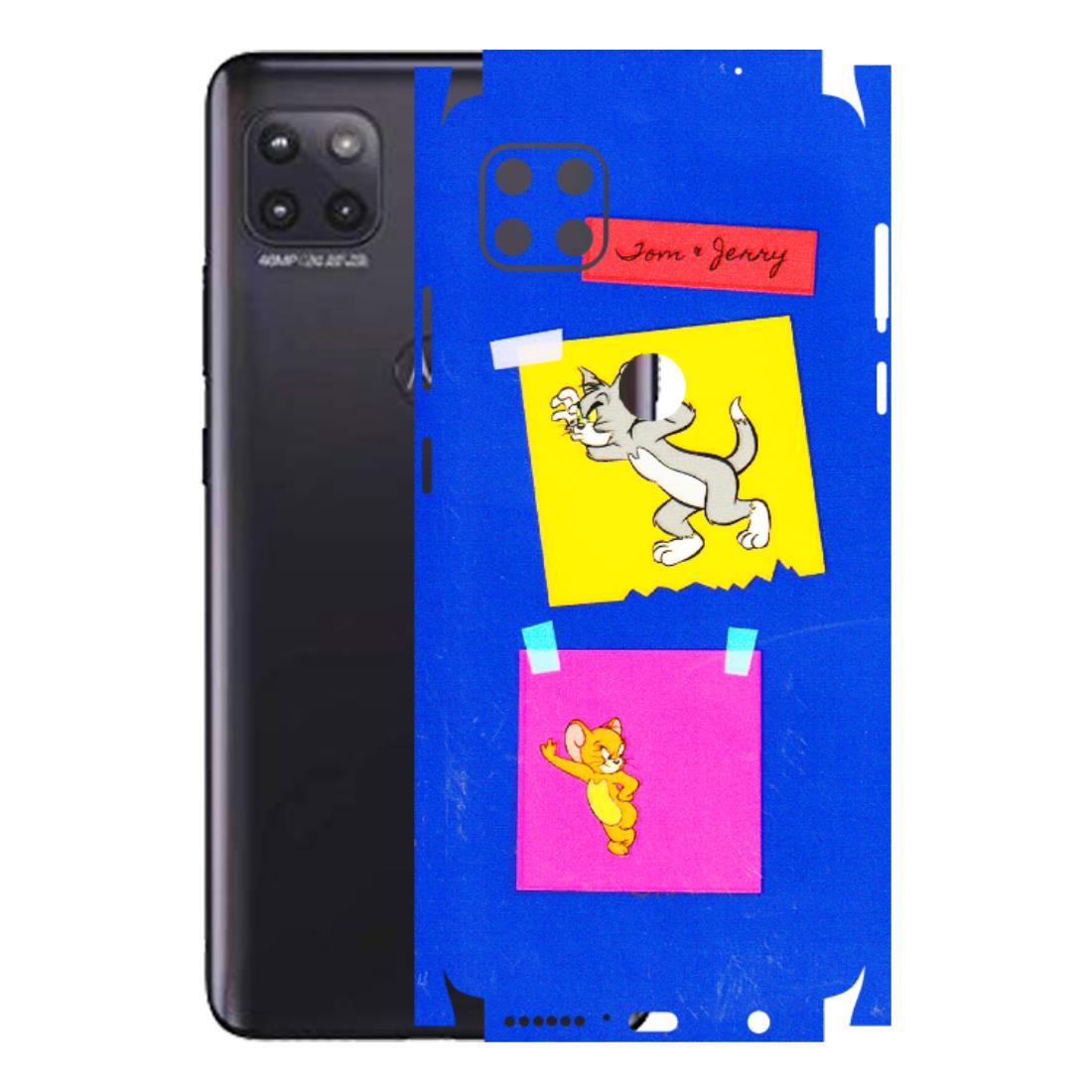 Motorola Phone Skins (All Models) - Tom N Jerry Sticky Notes - 3D Embossed Finish (L-88) Motorola Moto G (5G)