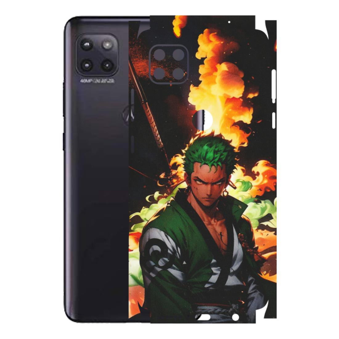 Motorola Phone Skins (All Models) - Roronoa Zoro - Matte Finish (M-102) Motorola Moto G (5G)