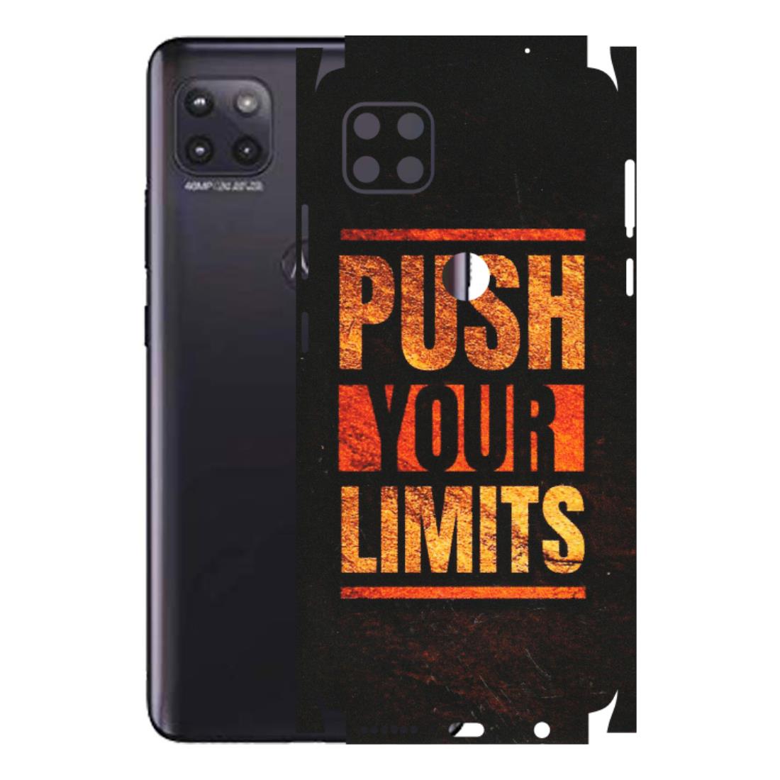 Motorola Phone Skins (All Models) - Push Your Limits - Matte Finish (M-118) Motorola Moto G (5G)