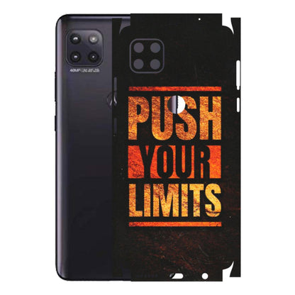 Motorola Phone Skins (All Models) - Push Your Limits - Matte Finish (M-118) Motorola Moto G (5G)