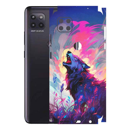 Motorola Phone Skins (All Models) - New Wild Wolf Abstract - Matte Finish (M-125) Motorola Moto G (5G)