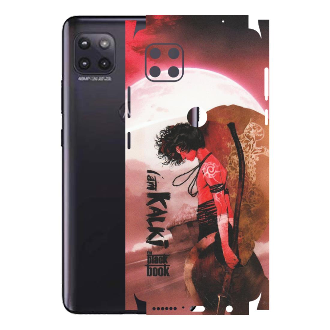 Motorola Phone Skins (All Models) - The Black Book Kalia Anime - Matte Finish (M-129) Motorola Moto G (5G)