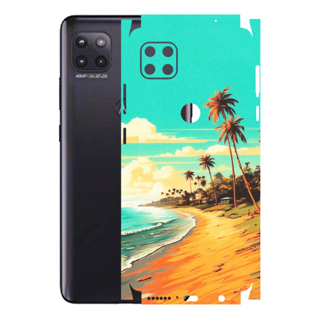 Motorola Phone Skins (All Models) - Miami Beach - Matte Finish (M-136) Motorola Moto G (5G)