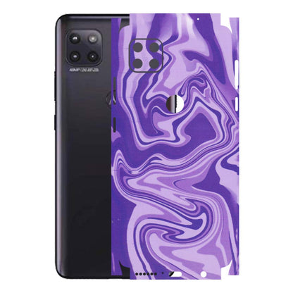 Motorola Phone Skins (All Models) - Hazy Purple Nights - Matte Finish (M-14) Motorola Moto G (5G)
