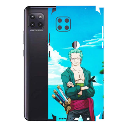 Motorola Phone Skins (All Models) - Cool Swordman Zoro Anime - Matte Finish (M-143) Motorola Moto G (5G)
