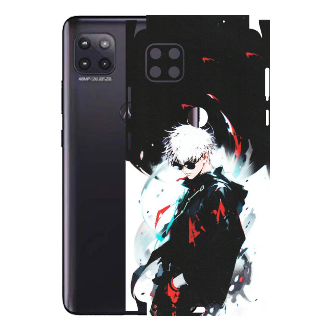 Motorola Phone Skins (All Models) - Gojo Powerful Charater Kaisen Anime - Matte Finish (M-144) Motorola Moto G (5G)