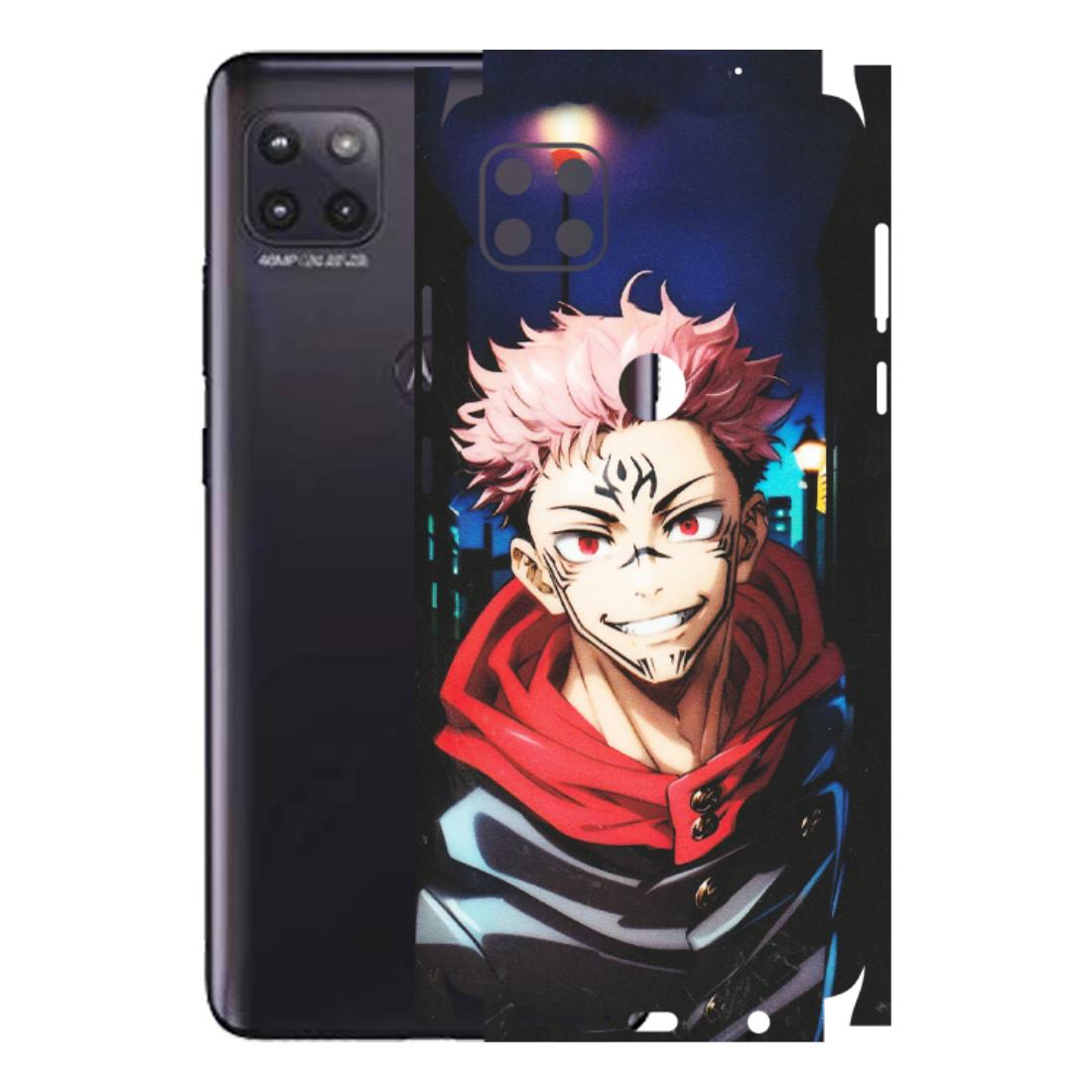 Motorola Phone Skins (All Models) - Yuji Itadori Funny Face Anime - Matte Finish (M-152) Motorola Moto G (5G)