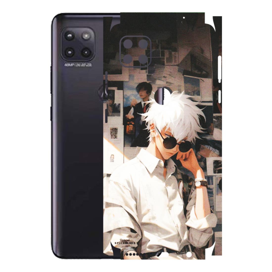 Motorola Phone Skins (All Models) - Gojo Satoru Jujustu Kaisen Anime - Matte Finish (M-156) Motorola Moto G (5G)