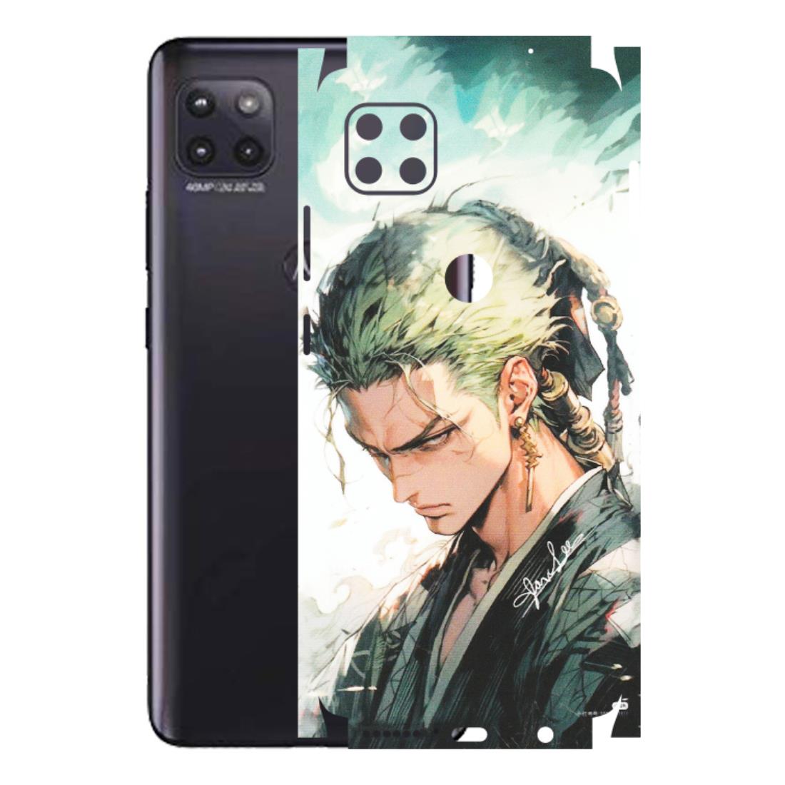 Motorola Phone Skins (All Models) - Pirate Hunter One Piece Anime - Matte Finish (M-157) Motorola Moto G (5G)