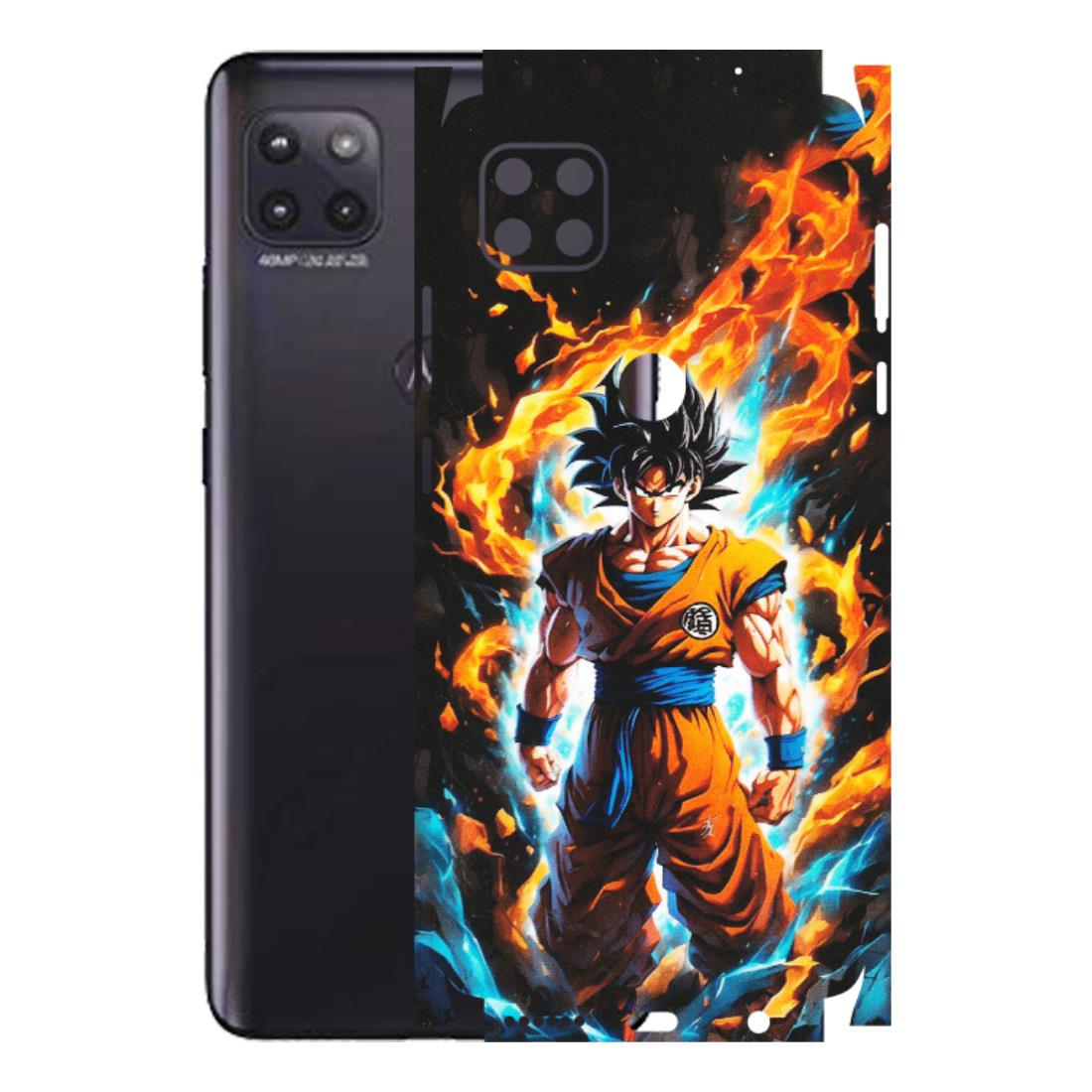 Motorola Phone Skins (All Models) - Goku Transformation Anime - Matte Finish (M-159) Motorola Moto G (5G)