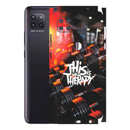 Motorola Phone Skins (All Models) - GYM Lover Therapy - Matte Finish (M-160) Motorola Moto G (5G)