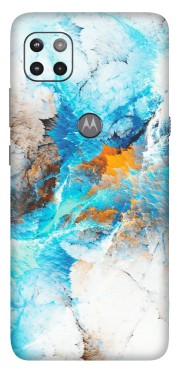 Motorola Phone Skins (All Models) - Blue Waves Abstract - Matte Finish (M-19) Motorola Moto G (5G)