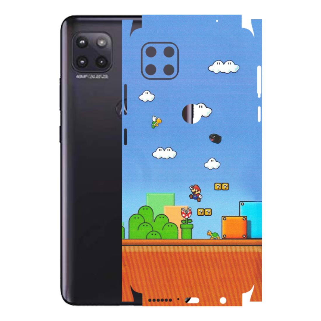 Motorola Phone Skins (All Models) - Mario Game Scene - Matte Finish (M-24) Motorola Moto G (5G)