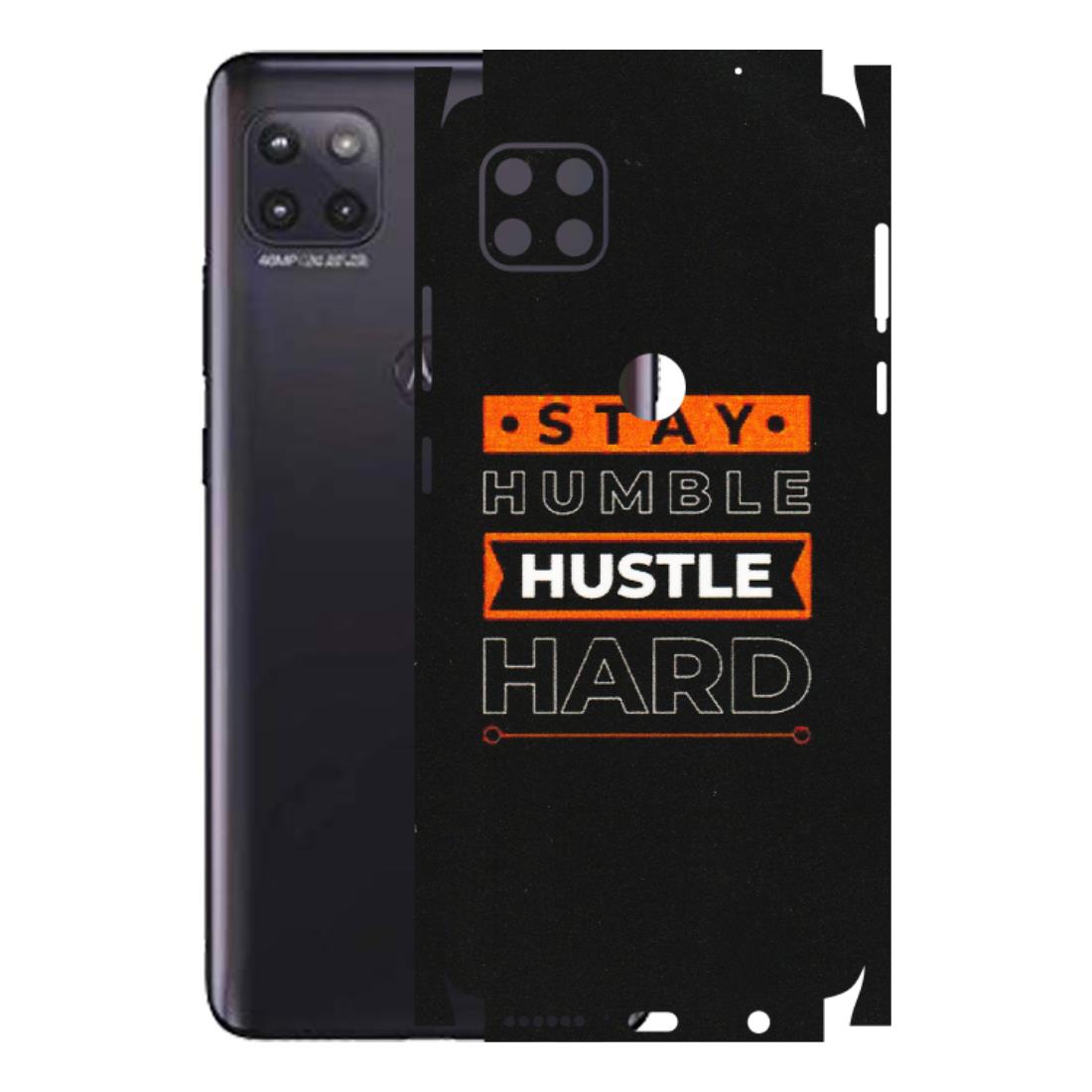 Motorola Phone Skins (All Models) - Stay Humble Stay Hard - Matte Finish (M-48) Motorola Moto G (5G)