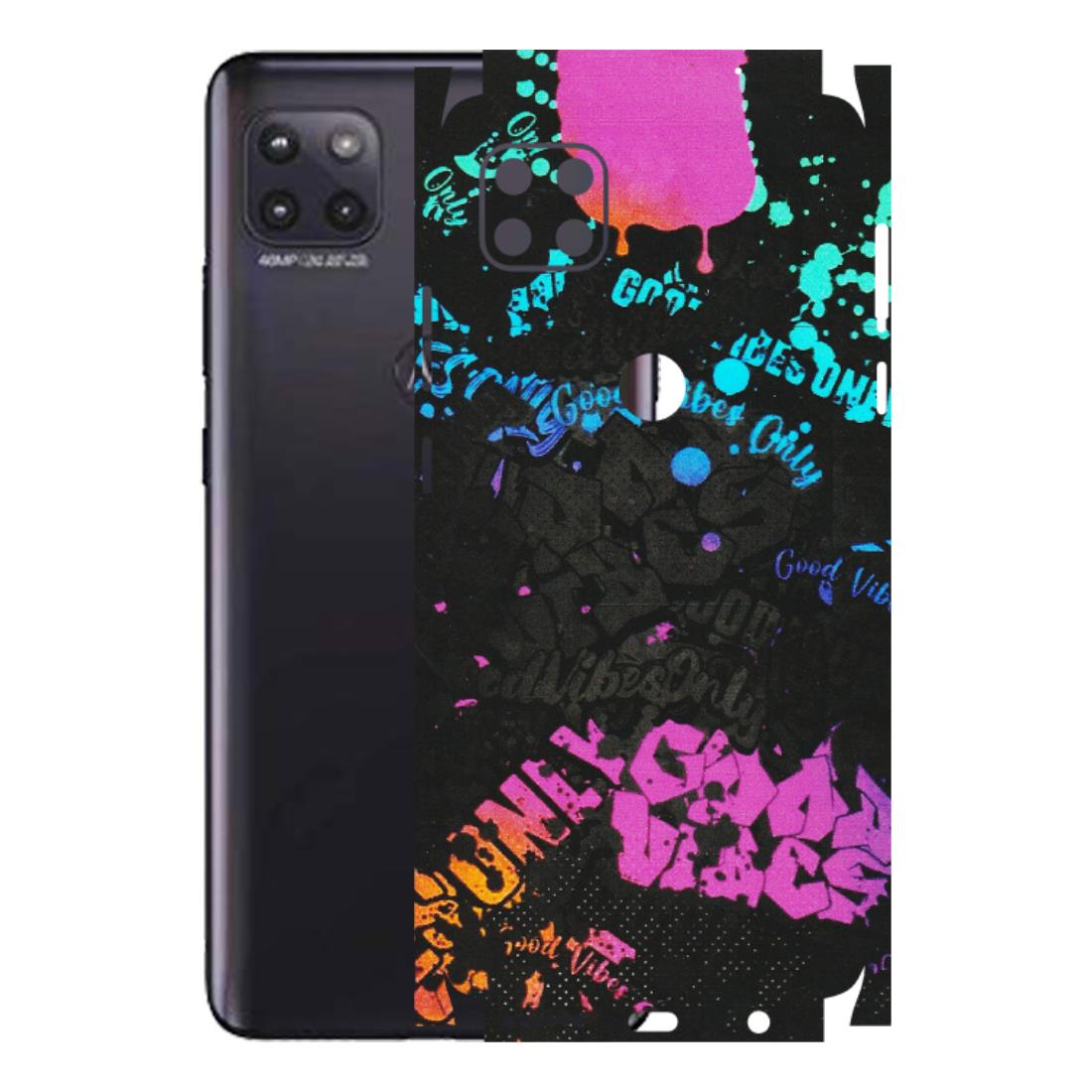 Motorola Phone Skins (All Models) - Majestic Black Vibes - Matte Finish (M-62) Motorola Moto G (5G)