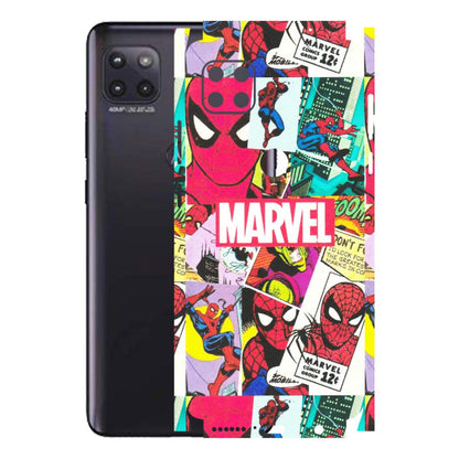 Motorola Phone Skins (All Models) - Marvel Comic Spiderman Grafitti - Matte Finish (M-72) Motorola Moto G (5G)