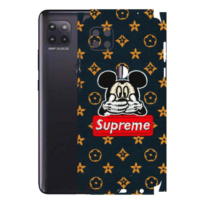 Motorola Phone Skins (All Models) - Mickey Supreme - Matte Finish (M-83) Motorola Moto G (5G)