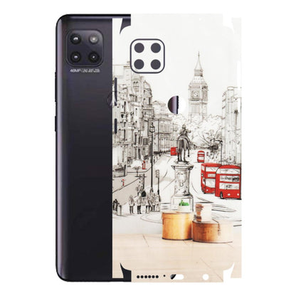 Motorola Phone Skins (All Models) - London Street - Transparent Finish (T-02) Motorola Moto G (5G)