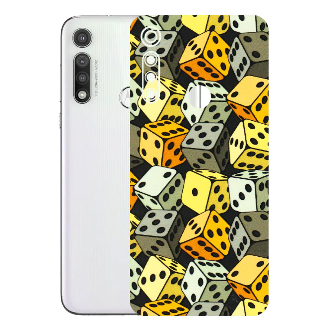 Motorola Phone Skins (All Models) - Dices Of Life - 3D Embossed Finish (L-04) Motorola Moto G Fast