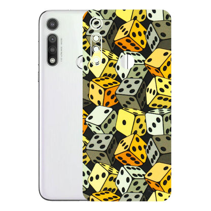 Motorola Phone Skins (All Models) - Dices Of Life - 3D Embossed Finish (L-04) Motorola Moto G Fast