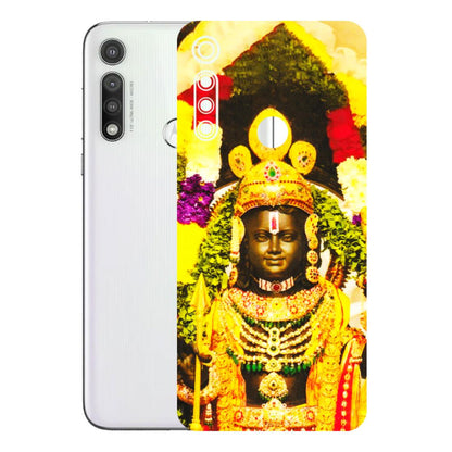 Motorola Phone Skins (All Models) - Ram Lalla Ayodhya - 3D Embossed Finish (L-103) Motorola Moto G Fast