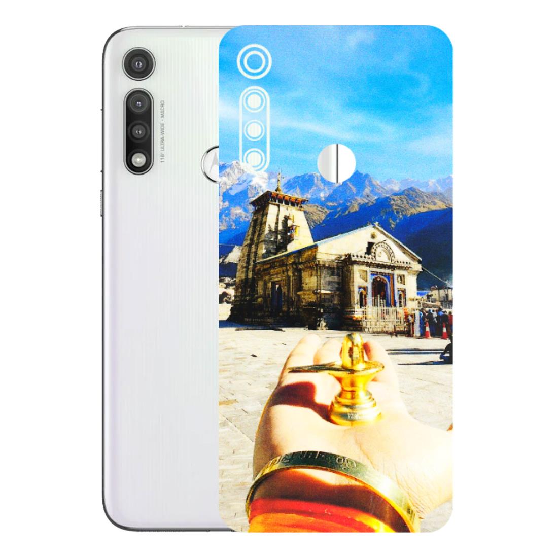 Motorola Phone Skins (All Models) - Beauty of Kedarnath - 3D Embossed Finish (L-108) Motorola Moto G Fast