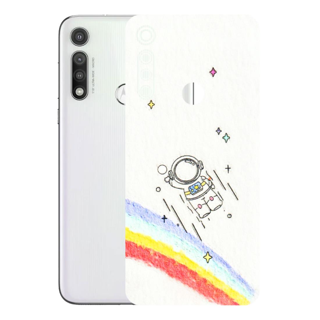 Motorola Phone Skins (All Models) - Milkyway Astronaut - 3D Embossed Finish (L-110) Motorola Moto G Fast