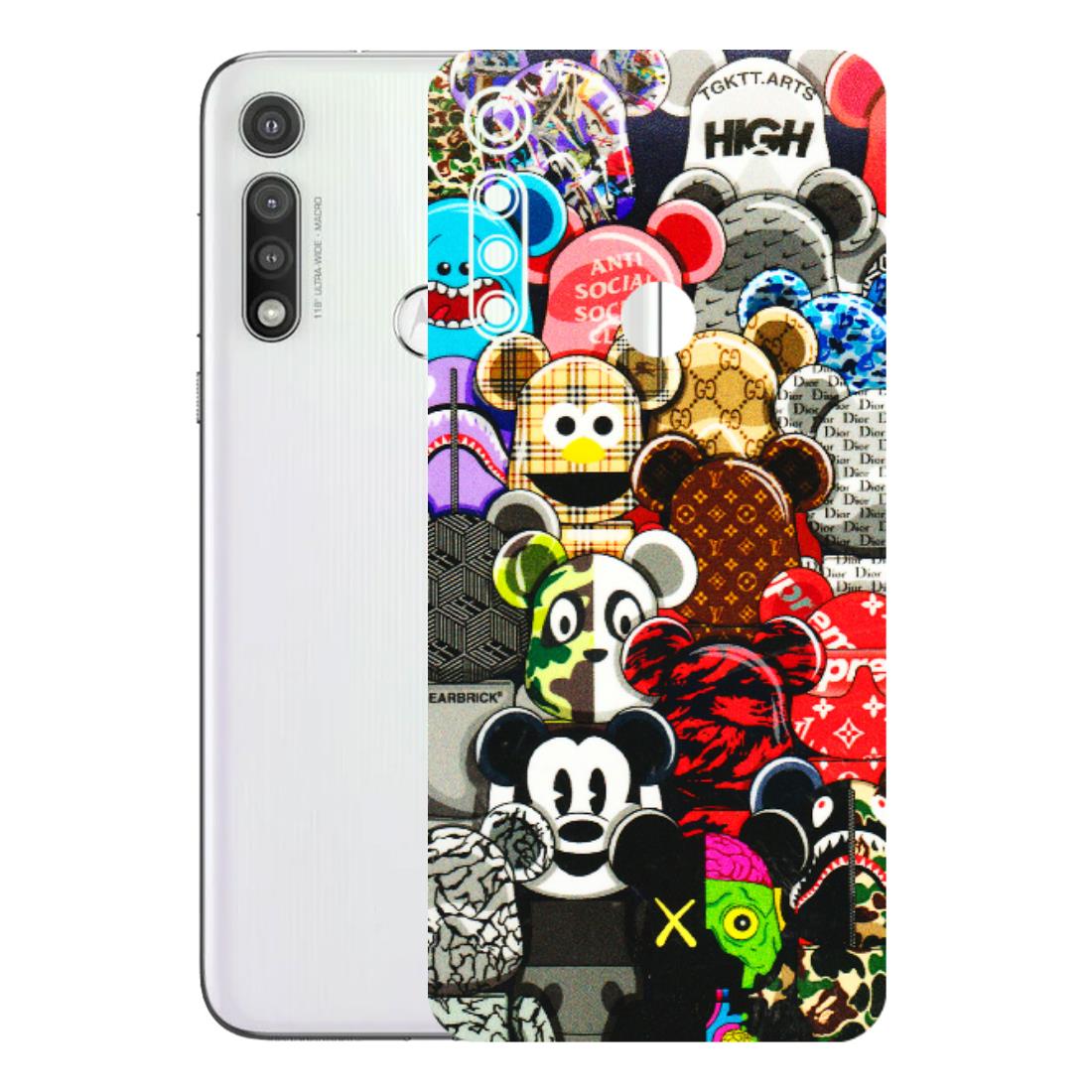 Motorola Phone Skins (All Models) - More Mickey Mouses - 3D Embossed Finish (L-118) Motorola Moto G Fast