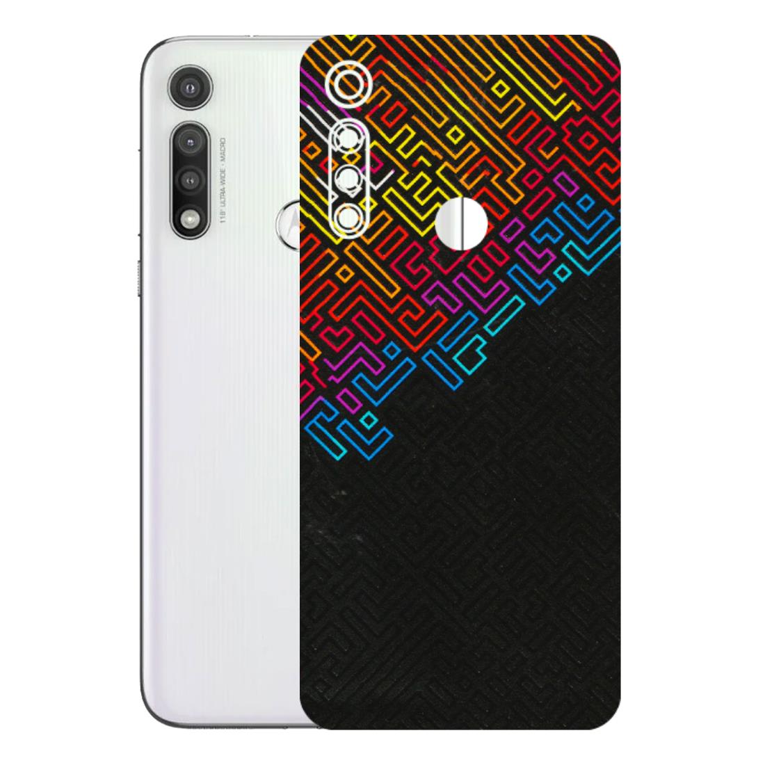 Motorola Phone Skins (All Models) - Dotme Pattern Art - 3D Embossed Finish (L-121) Motorola Moto G Fast