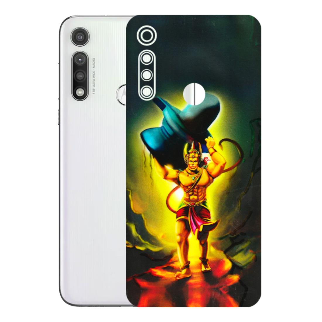 Motorola Phone Skins (All Models) - Hanuman Ji - 3D Embossed Finish (L-128) Motorola Moto G Fast