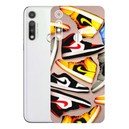 Motorola Phone Skins (All Models) - Sneaker Lover - 3D Embossed Finish (L-135) Motorola Moto G Fast