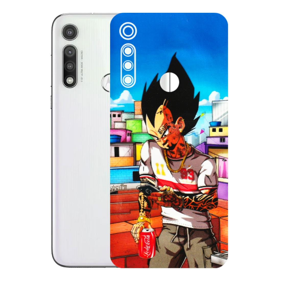 Motorola Phone Skins (All Models) - Vegeta - 3D Embossed Finish (L-136) Motorola Moto G Fast