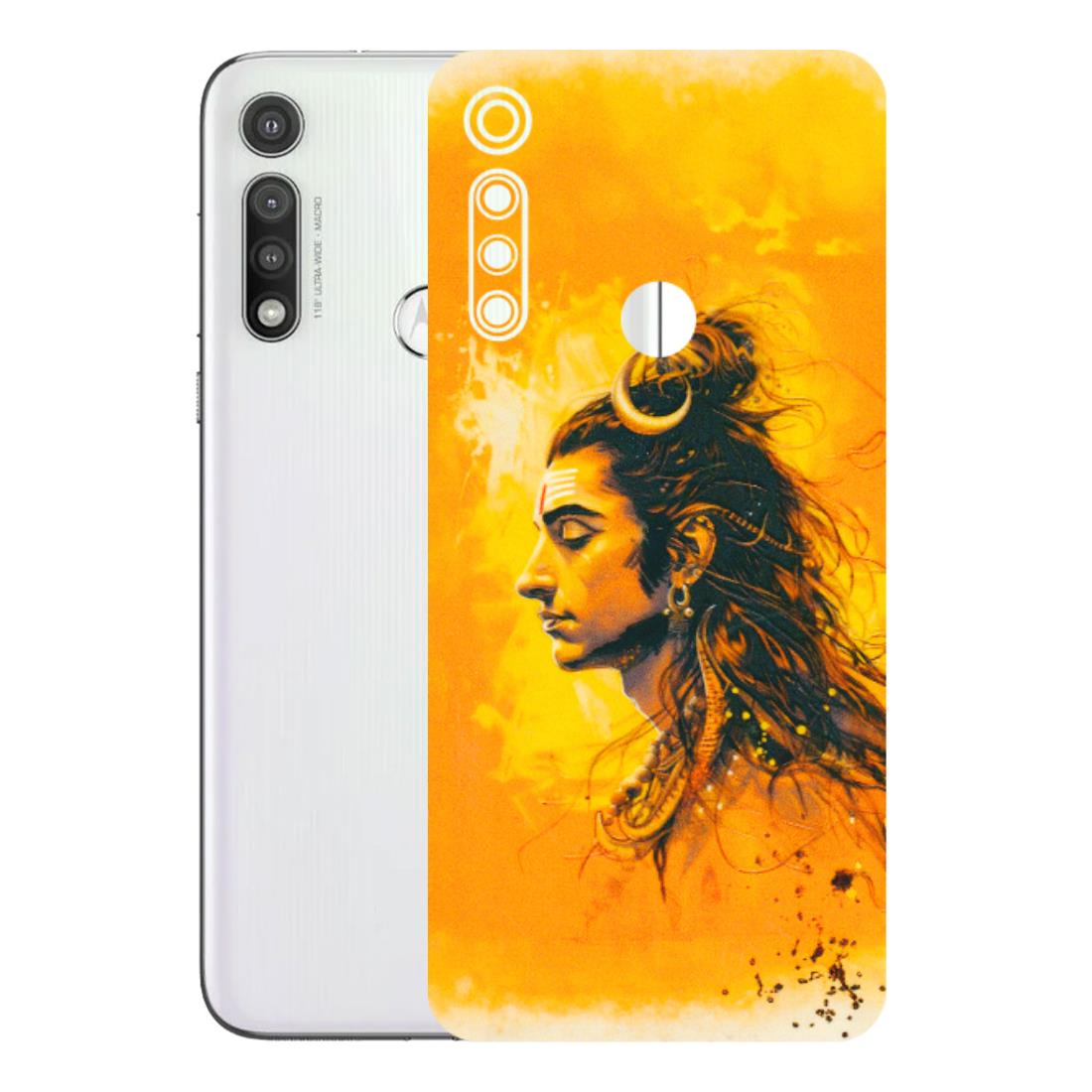 Motorola Phone Skins (All Models) - Shiv Shakti - 3D Embossed Finish (L-14) Motorola Moto G Fast