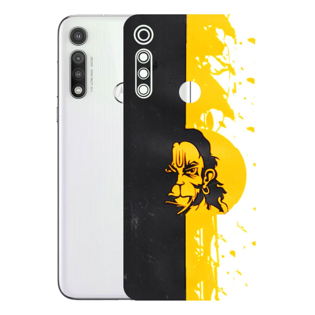 Motorola Phone Skins (All Models) - Bajrangbali - 3D Embossed Finish (L-151) Motorola Moto G Fast
