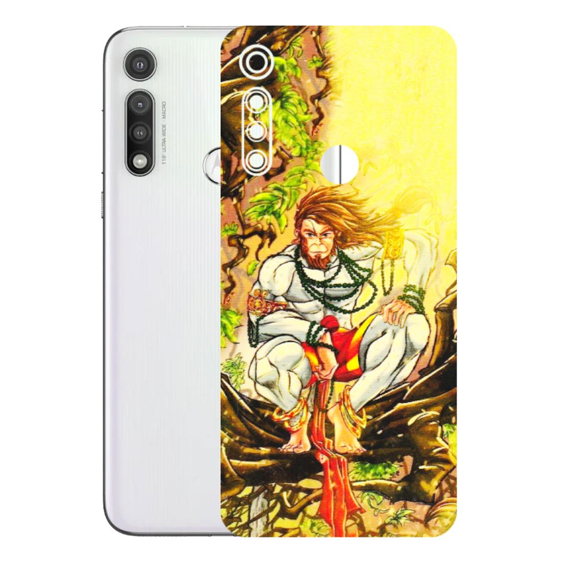 Motorola Phone Skins (All Models) - Lord Hanuman - 3D Embossed Finish (L-152) Motorola Moto G Fast