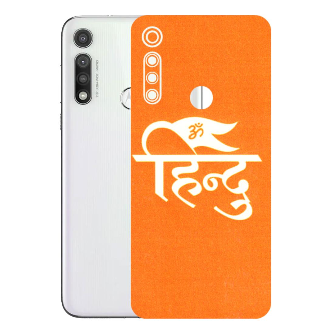 Motorola Phone Skins (All Models) - Hindu Kesari - 3D Embossed Finish (L-154) Motorola Moto G Fast