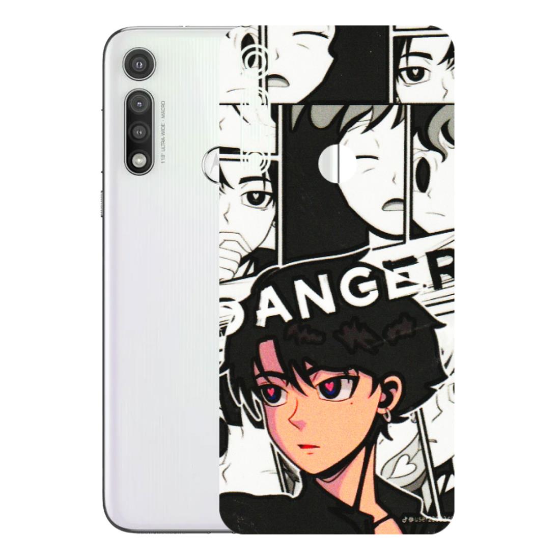 Motorola Phone Skins (All Models) - Danger Anime - 3D Embossed Finish (L-155) Motorola Moto G Fast