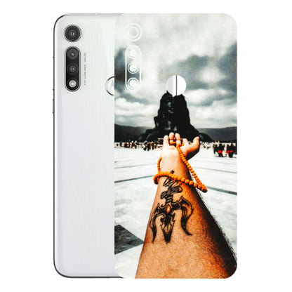 Motorola Phone Skins (All Models) - Jai Adiyogi Mahakaal - 3D Embossed Finish (L-164) Motorola Moto G Fast