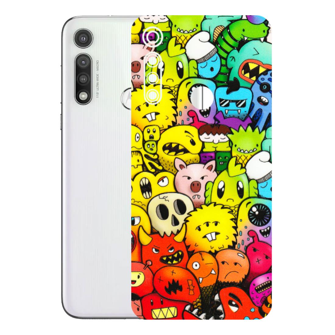 Motorola Phone Skins (All Models) - Angry Funkies - 3D Embossed Finish (L-169) Motorola Moto G Fast