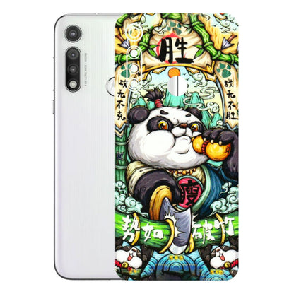 Motorola Phone Skins (All Models) - Royal Rich Panda - 3D Embossed Finish (L-170) Motorola Moto G Fast
