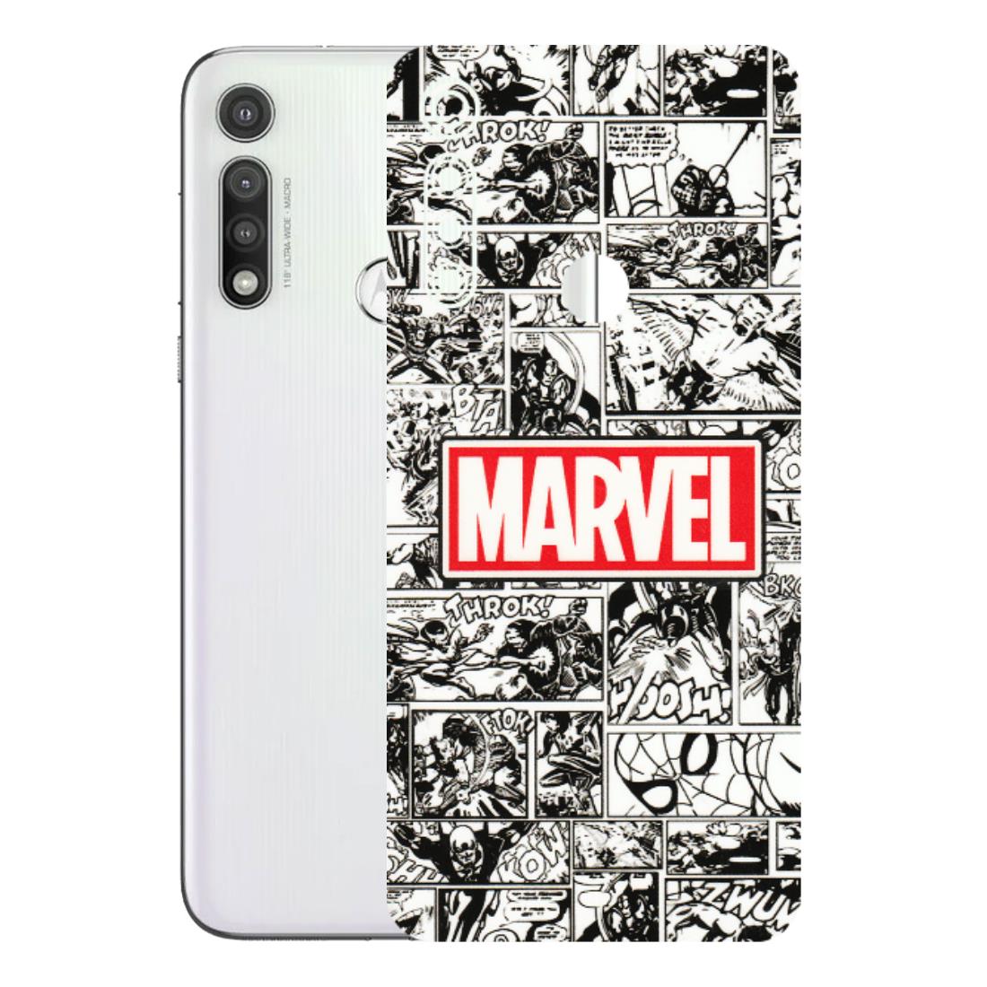 Motorola Phone Skins (All Models) - Marvel Comic - 3D Embossed Finish (L-171) Motorola Moto G Fast