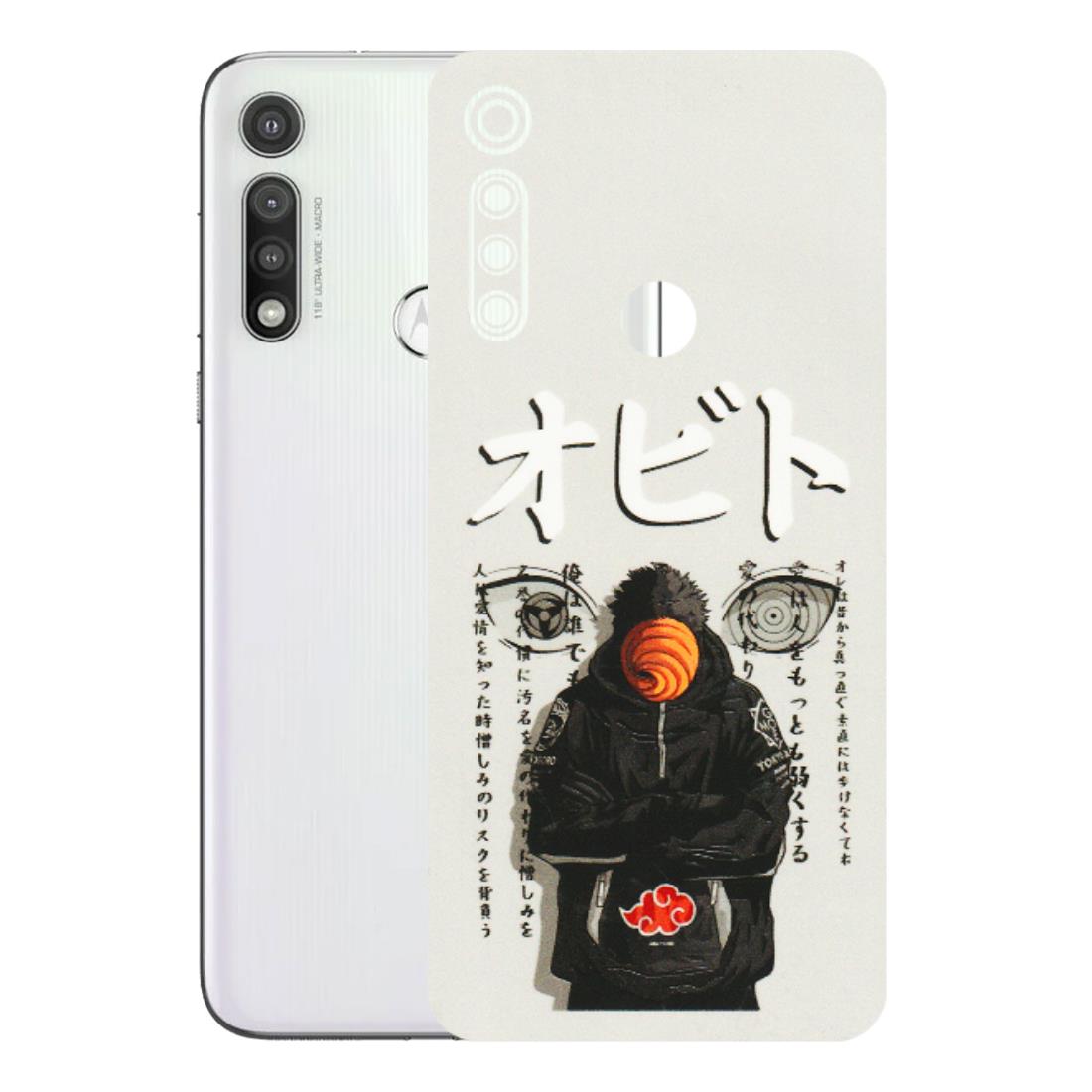 Motorola Phone Skins (All Models) - Obito Anime Eye - 3D Embossed Finish (L-19) Motorola Moto G Fast