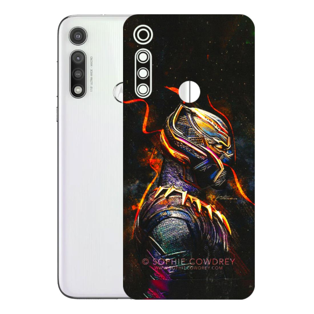 Motorola Phone Skins (All Models) - Black Panther - 3D Embossed Finish (L-190) Motorola Moto G Fast