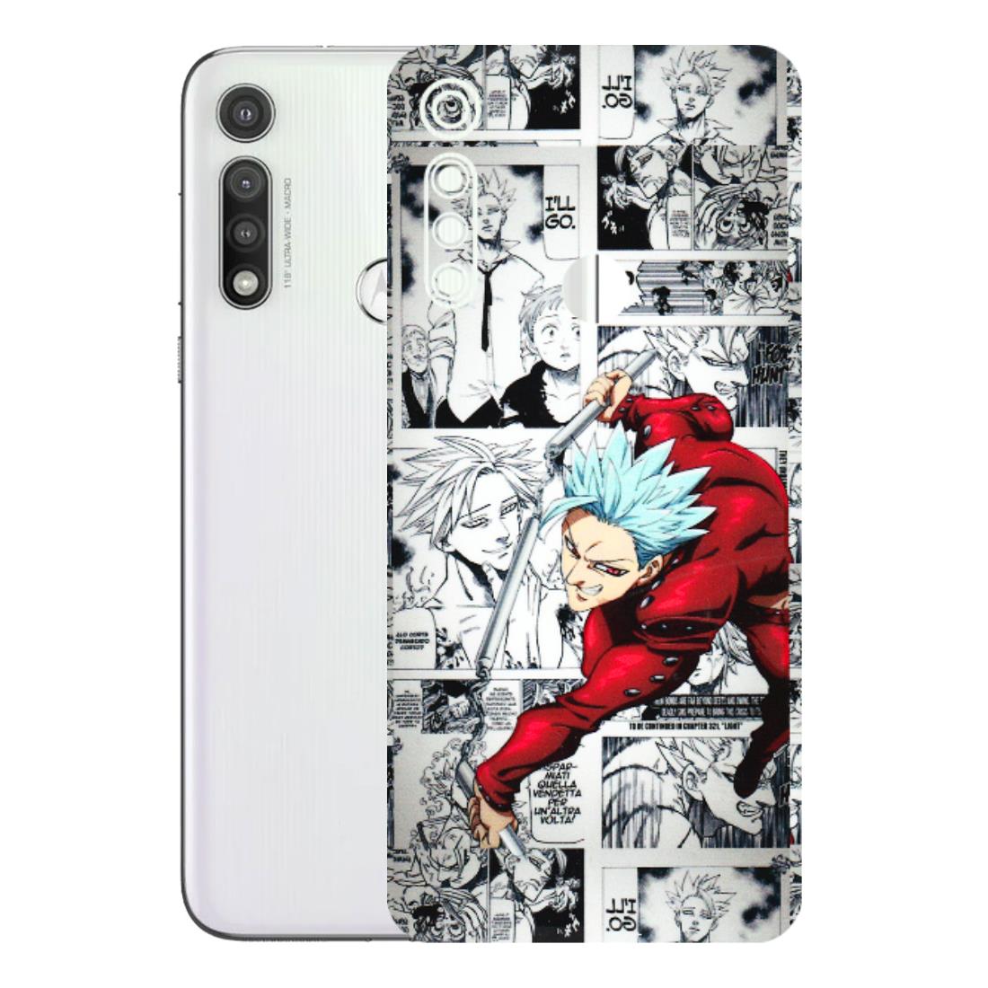Motorola Phone Skins (All Models) - Anime Comic - 3D Embossed Finish (L-192) Motorola Moto G Fast