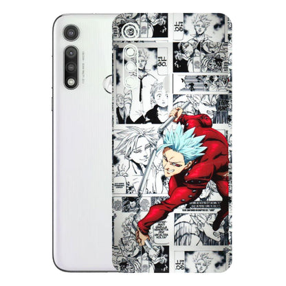 Motorola Phone Skins (All Models) - Anime Comic - 3D Embossed Finish (L-192) Motorola Moto G Fast