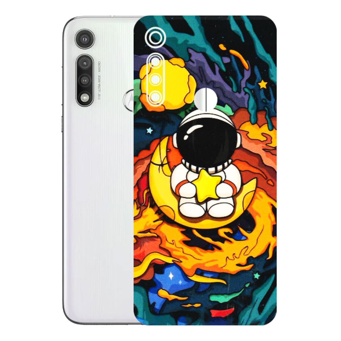Motorola Phone Skins (All Models) - Baby Astronaut - 3D Embossed Finish (L-197) Motorola Moto G Fast