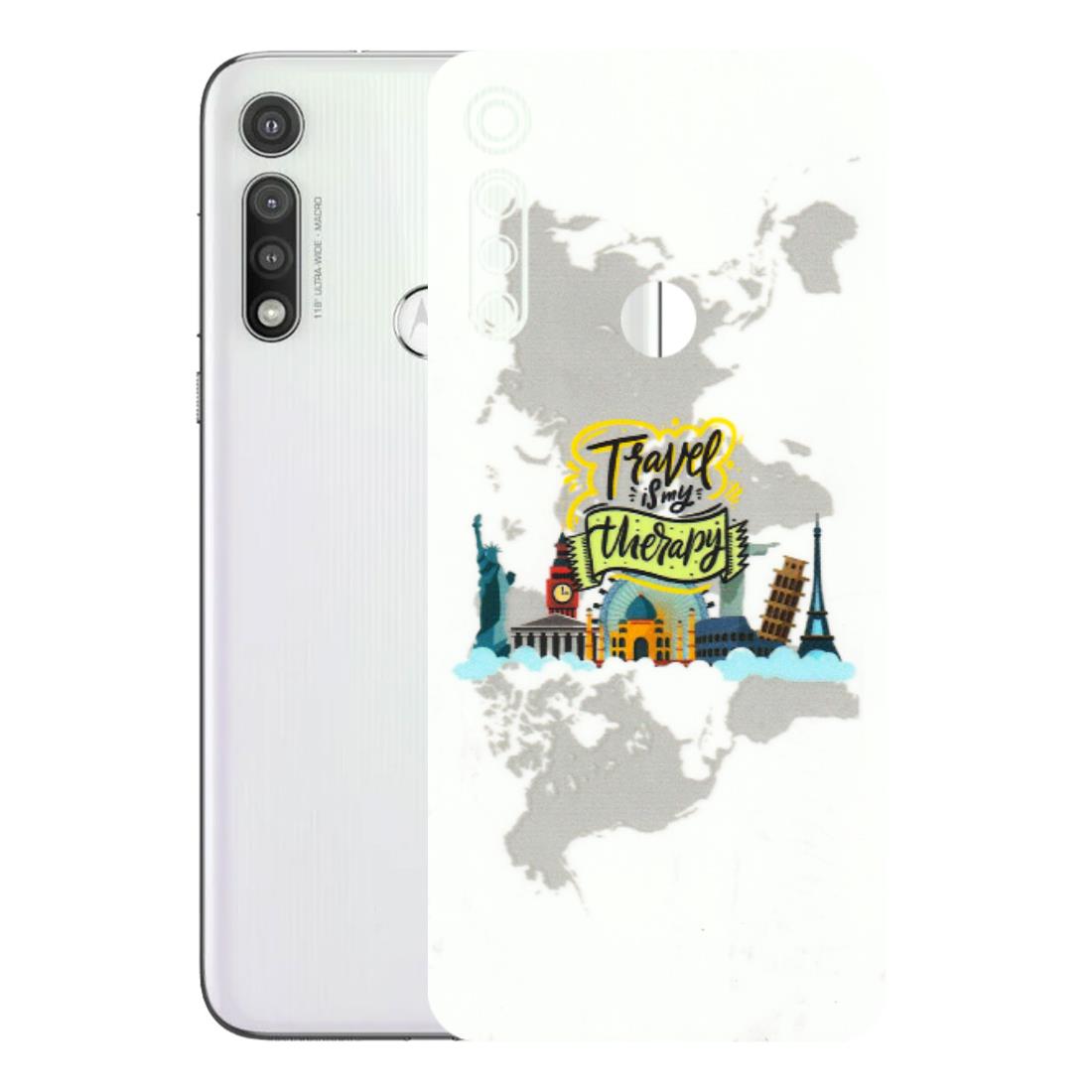 Motorola Phone Skins (All Models) - Travel Therapy - 3D Embossed Finish (L-199) Motorola Moto G Fast