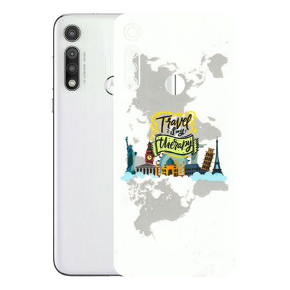 Motorola Phone Skins (All Models) - Travel Therapy - 3D Embossed Finish (L-199) Motorola Moto G Fast